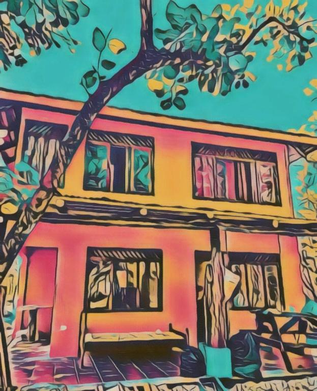 Budova, kde se hostel nachází