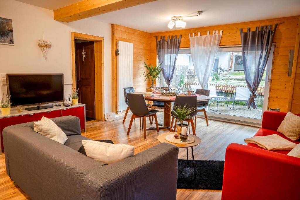 Posezení v ubytování Apartments am See