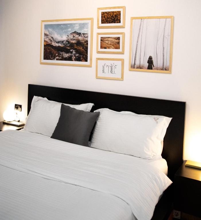 Postel nebo postele na pokoji v ubytování Triss Hotel