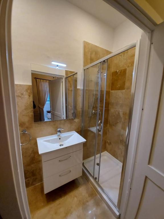 Koupelna v ubytování Casa Manduca Delicata