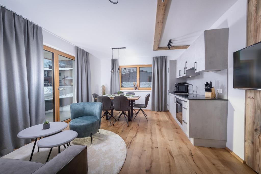 Kuchyňa alebo kuchynka v ubytovaní Apartment Streif LXL