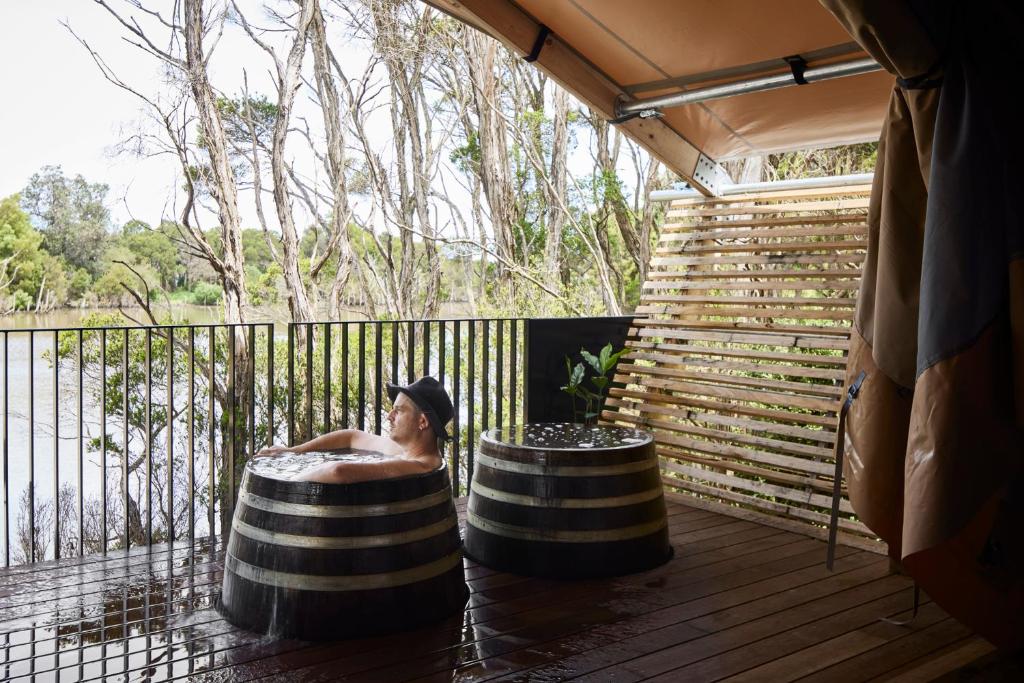 Balcone o terrazza di Metung Hot Springs