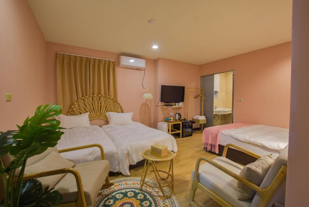 Ashare Hotel - Habitación Cuádruple Estándar - Planta Baja