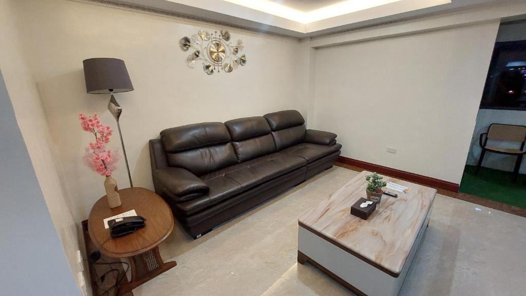 Posezení v ubytování 456 Hotel