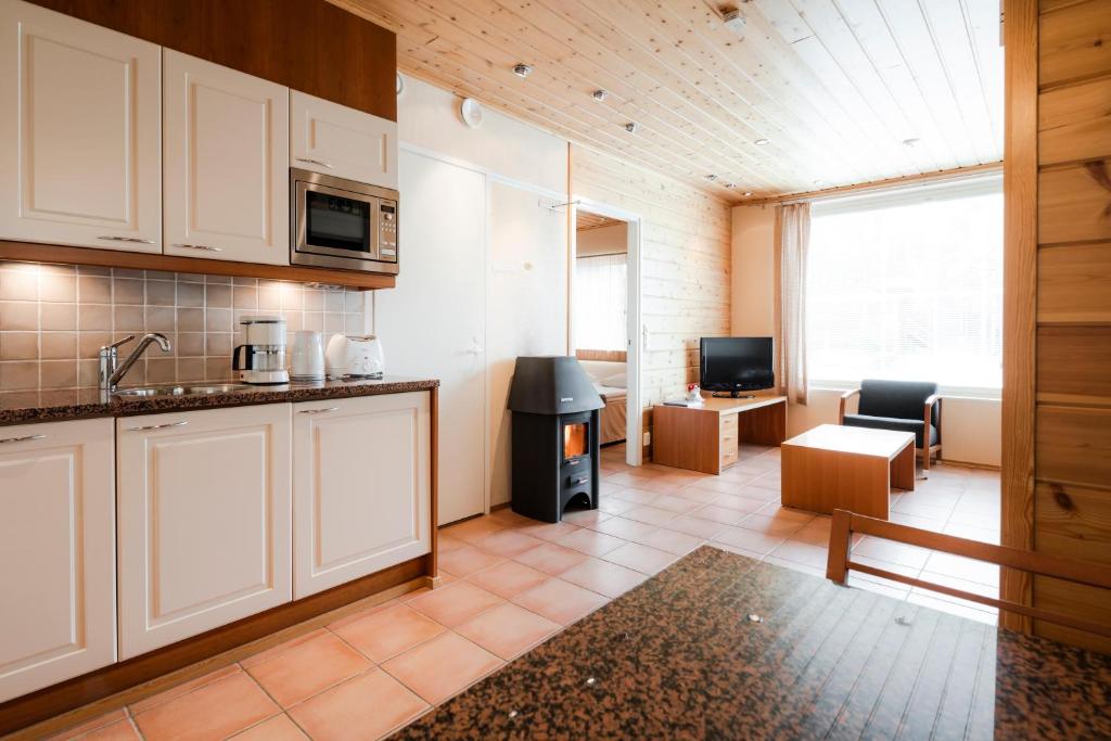 Lapland Hotels Äkäshotelli - Appartement 1 Chambre Avec Sauna