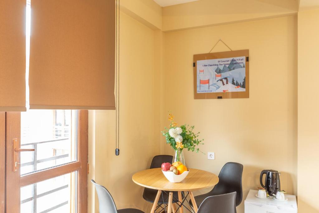 Posezení v ubytování Pine Chalets by KA Group