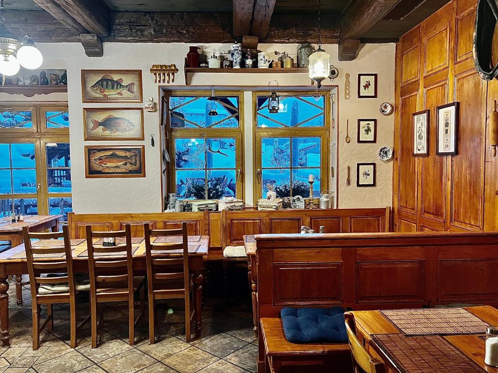 Restaurace v ubytování Hotel Modrava