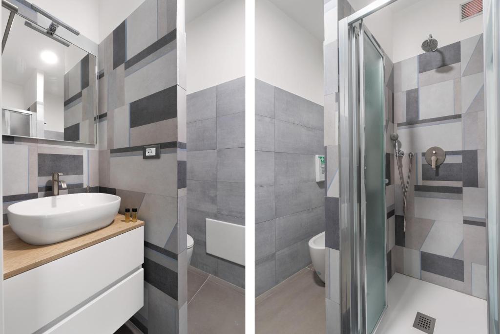 Koupelna v ubytování MolteVolte Rooms