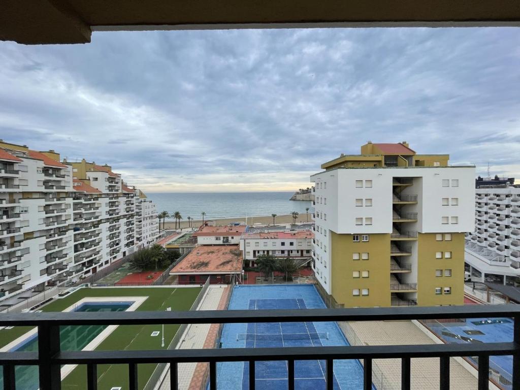 Balkón alebo terasa v ubytovaní Bertur Peñíscola Playa