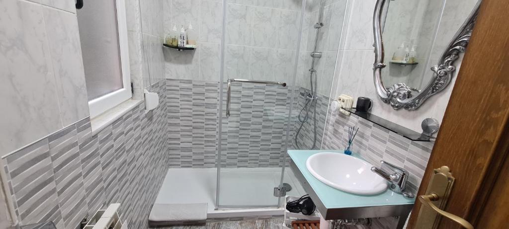 Kúpeľňa v ubytovaní EL RINCÓN DE CHAVELY