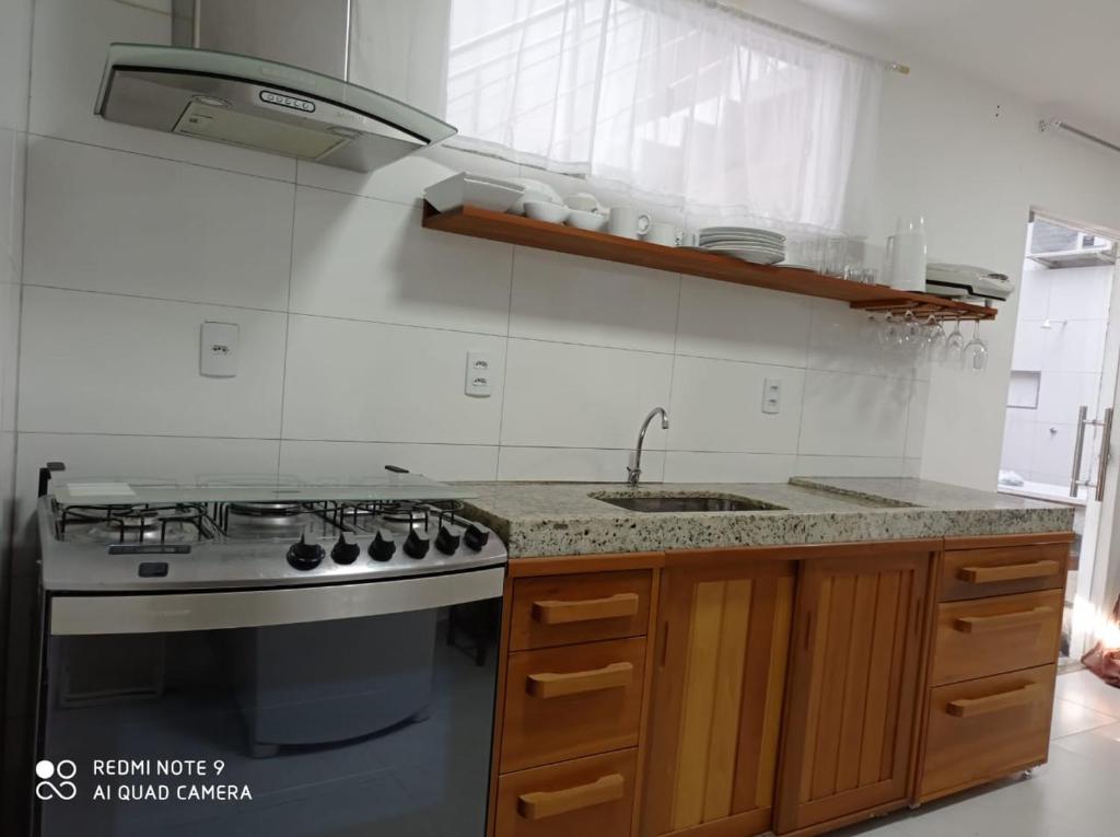 Køkken eller tekøkken på Residencial Nai Frutuosa