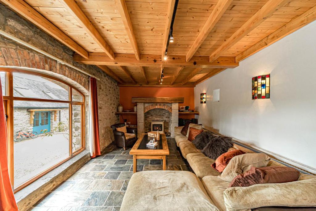 Posezení v ubytování Ferry House Holidays