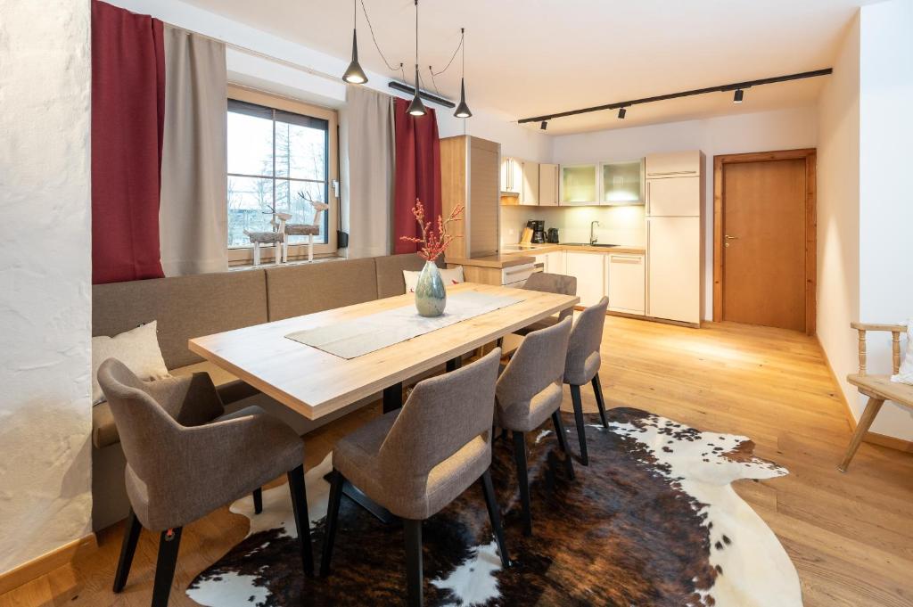 Posezení v ubytování Kuckuck Hinterthal - Appartements