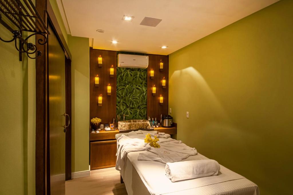 O spa e/ou outras comodidades de bem-estar em Hotel Casa da Montanha