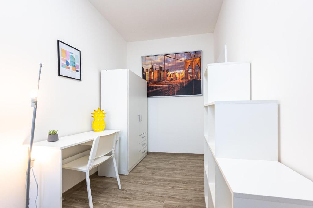 TV a/nebo společenská místnost v ubytování Apartment Americká 8