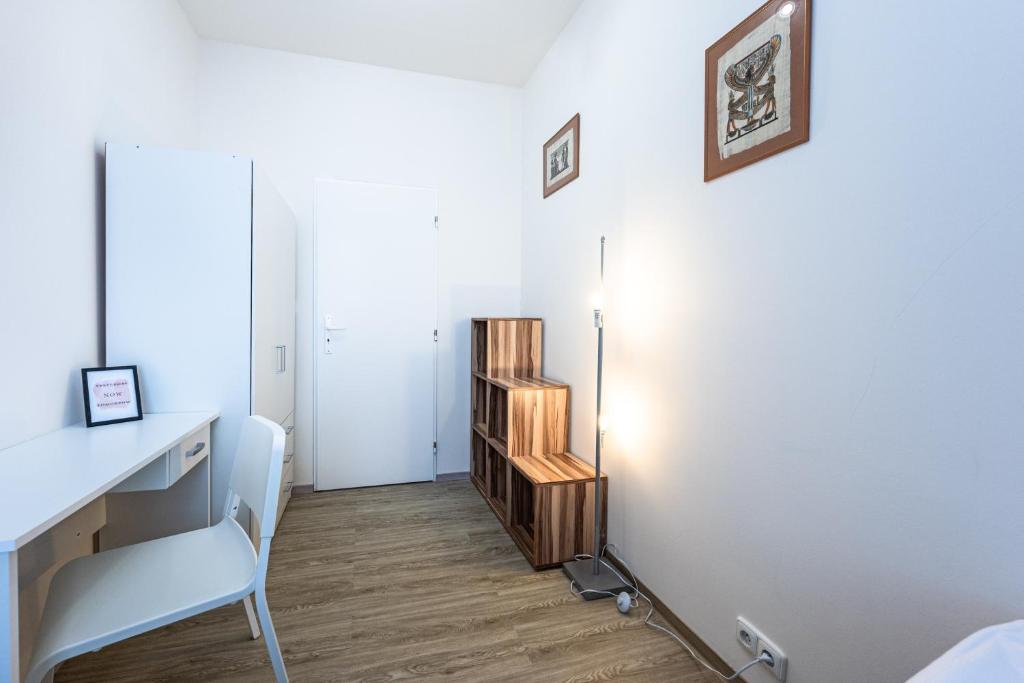 Postel nebo postele na pokoji v ubytování Apartment Americká 8