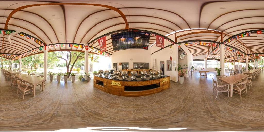 Restaurace v ubytování NIVADOO RESORT SIGIRIYA