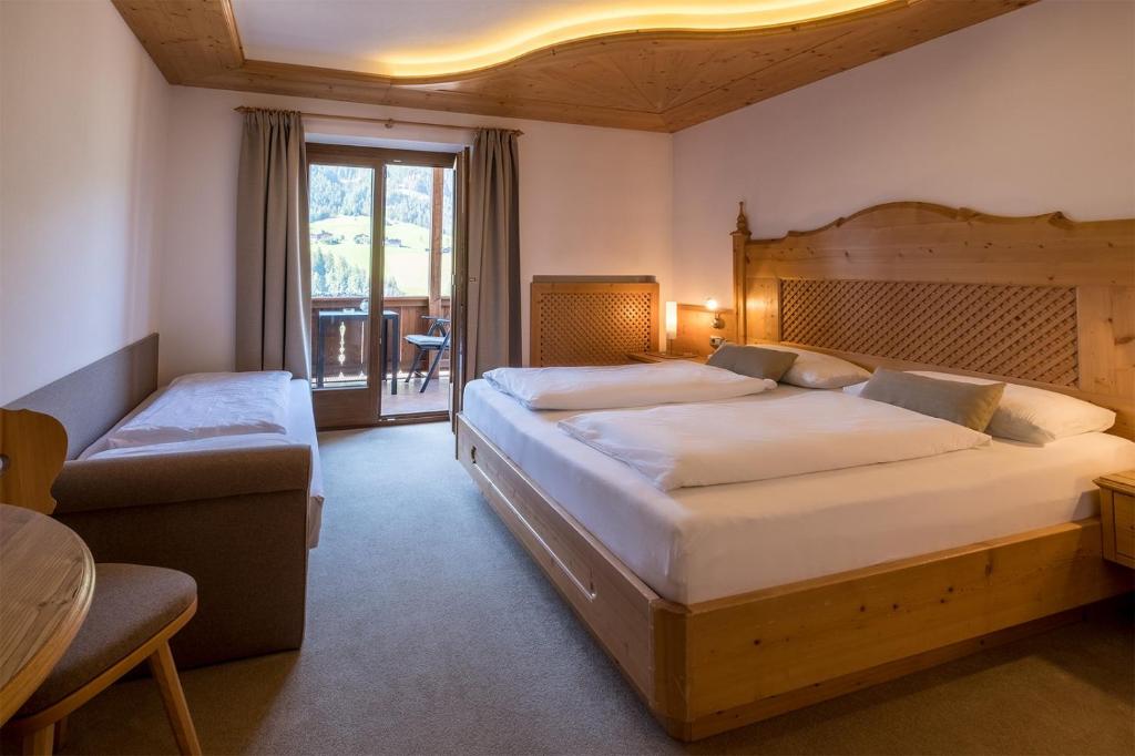 Postel nebo postele na pokoji v ubytování Garni Alba Bed & Breakfast