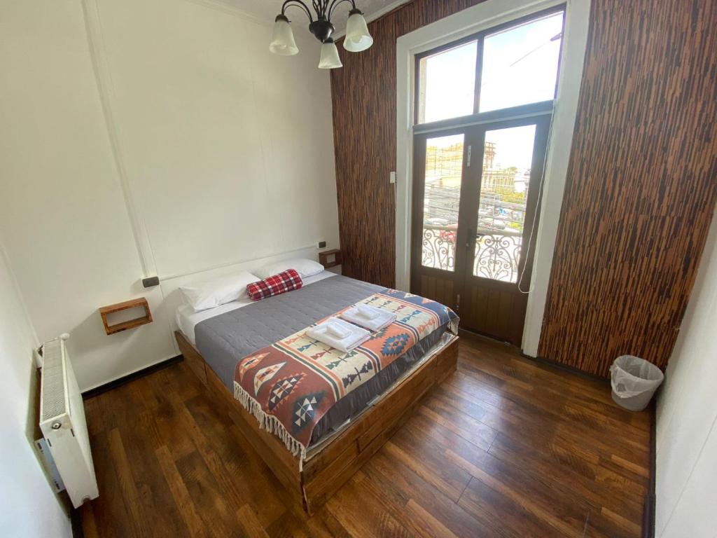 Postel nebo postele na pokoji v ubytování Hostal Ochen
