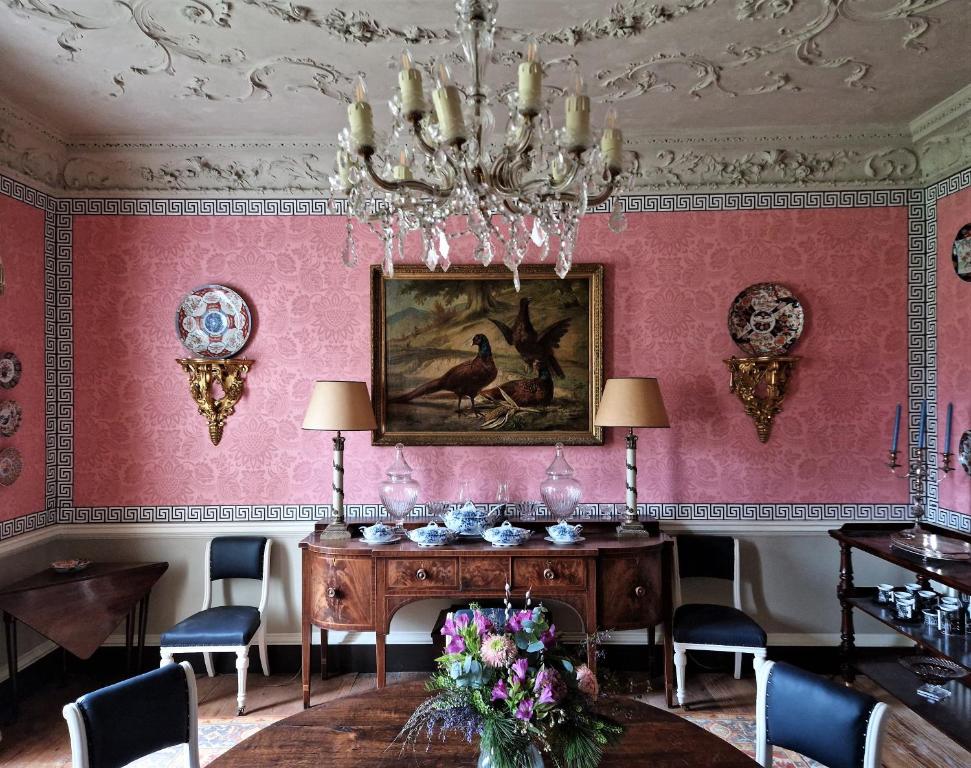 Posezení v ubytování Summergrove House
