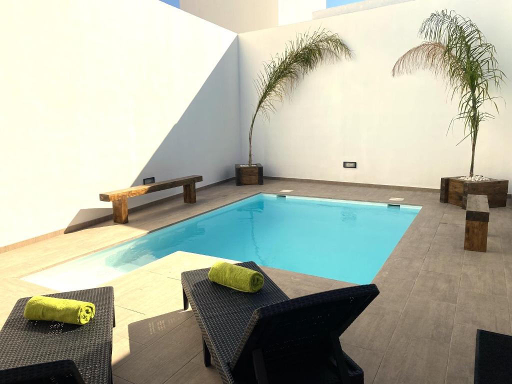 The swimming pool at or close to Ikigai