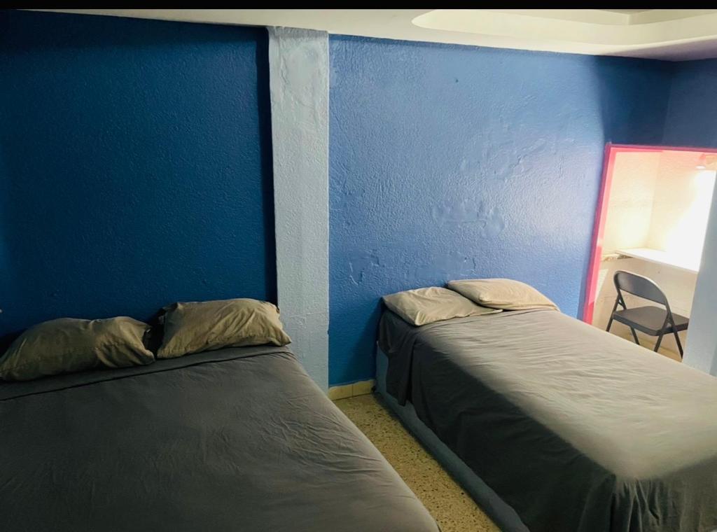 Hotel magallanes con cocineta 100 Metros de playa - Doppelzimmer