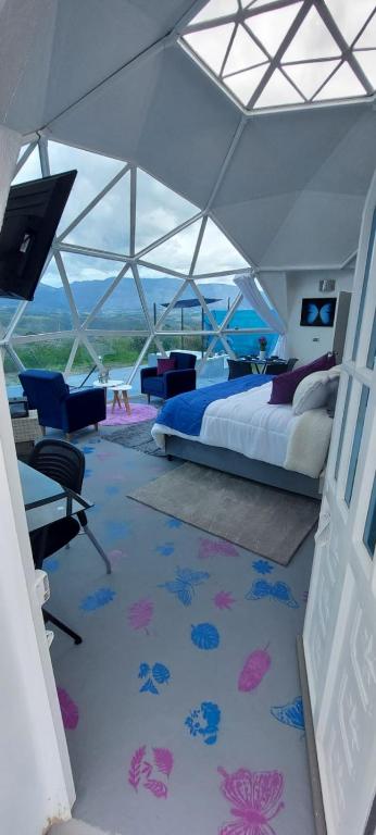 Monarca Azul Glamping - Deluxe Family Suite