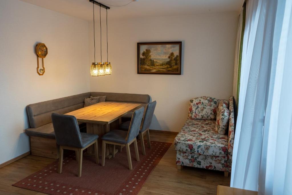 Posezení v ubytování Ferienwohnung Lena