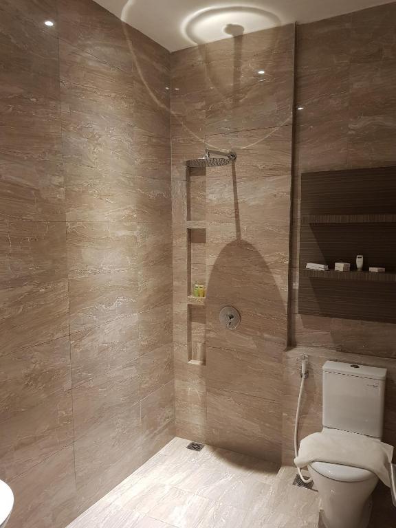 Koupelna v ubytování Sanghyang Indah Spa Resort