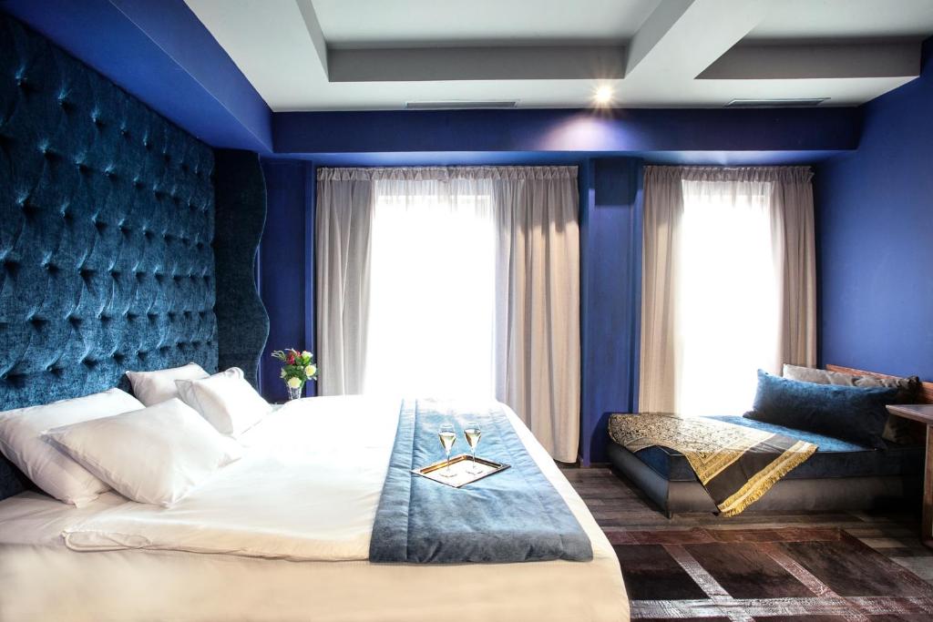 Posteľ alebo postele v izbe v ubytovaní Diamond Suites, Philian Hotels and Resorts