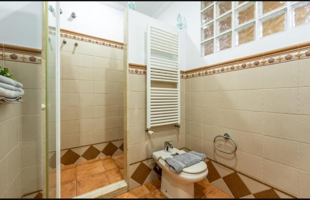 Kúpeľňa v ubytovaní Apartamento en Urbanización Residencial - Roble, 5
