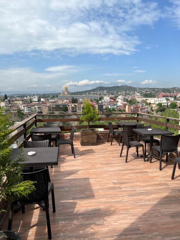 Balkón nebo terasa v ubytování Old Tbilisi Terrace