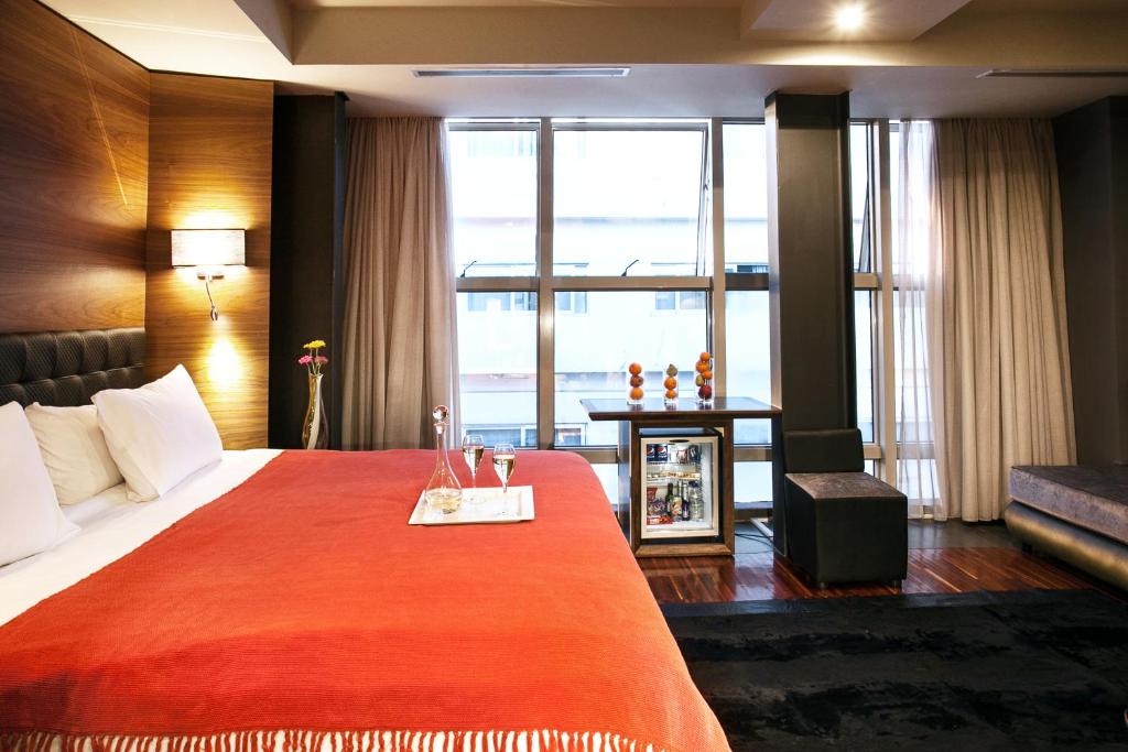 Posteľ alebo postele v izbe v ubytovaní Diamond Suites, Philian Hotels and Resorts