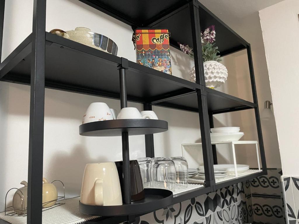 A kitchen or kitchenette at dimora ursino