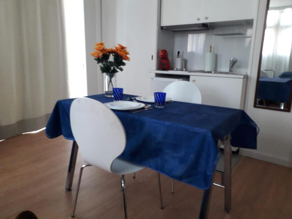 Kuchyň nebo kuchyňský kout v ubytování Apartamento turístico Jardines de Asura