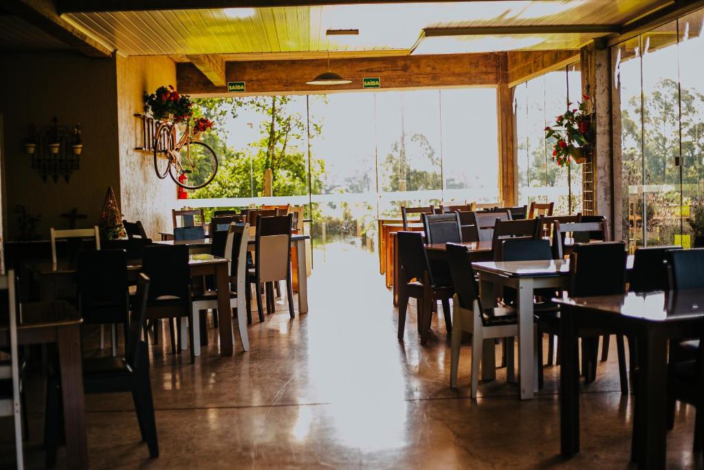Restaurace v ubytování Sítio Crescer