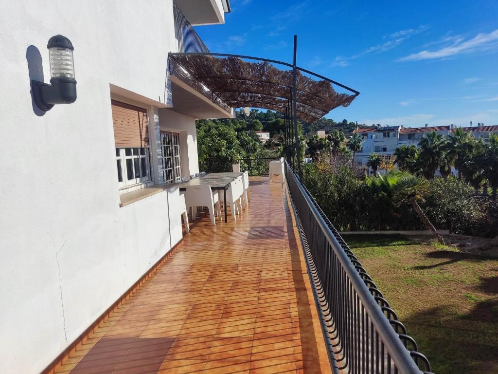Balkón alebo terasa v ubytovaní Casa Anton - Villa ideal familias y grupos grandes, piscina privada