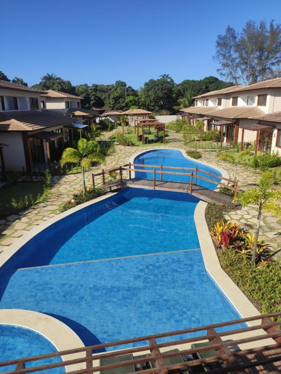 an image of a swimming pool at a resort at Casa em Barra Grande com piscina in Marau