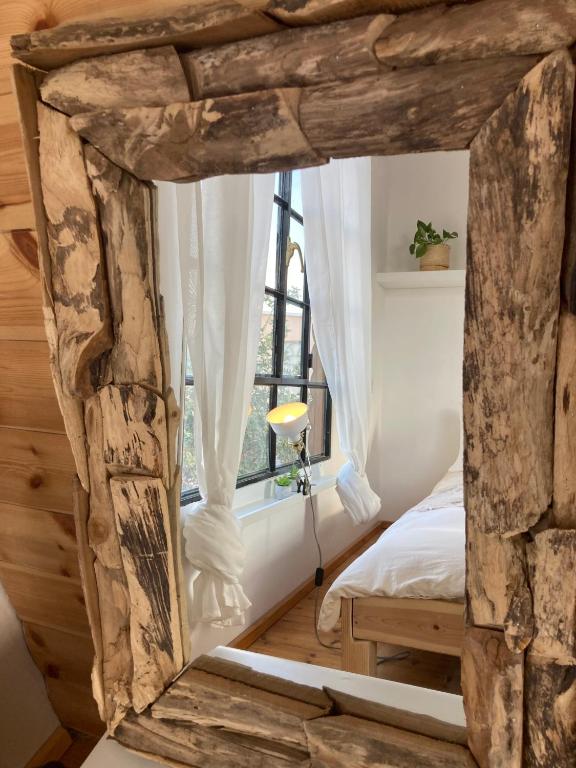 Letto o letti in una camera di Tobiana Desert Lodging Negev