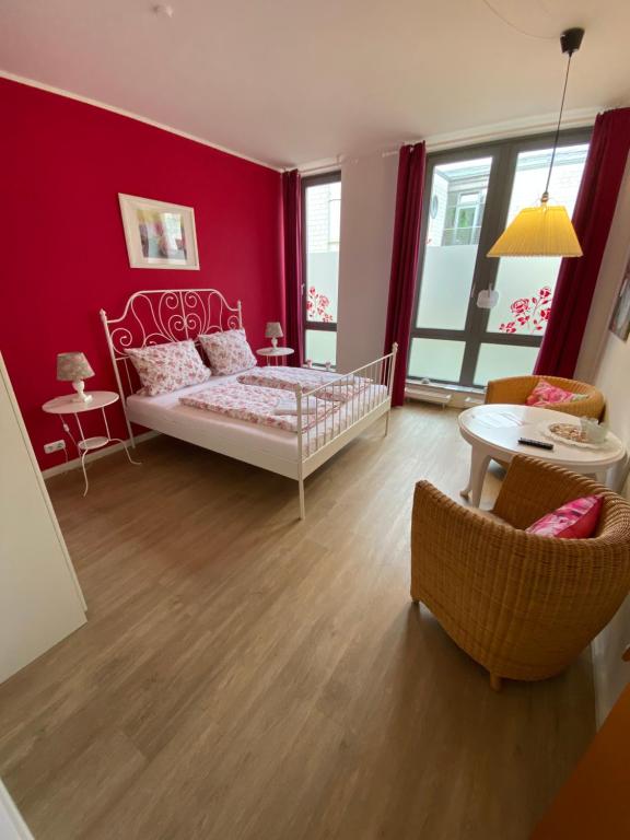Gästehaus Lavendel - Standard Double Room With Shared Bathroom