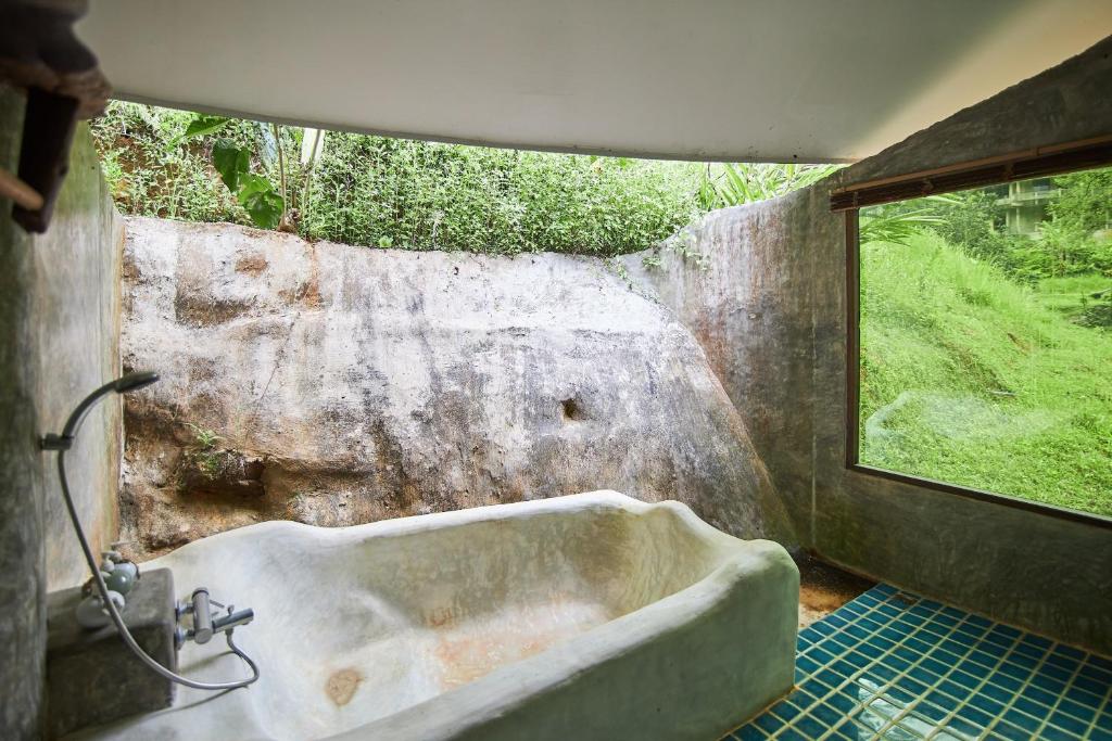 Forest falls Garden Maerim Chiangmai ตาดปลาแคมป์ออร์แกนิคฟาร์มสเตย์เชียงใหม่ - Chambre Roi Avec Vue Sur La Montagne