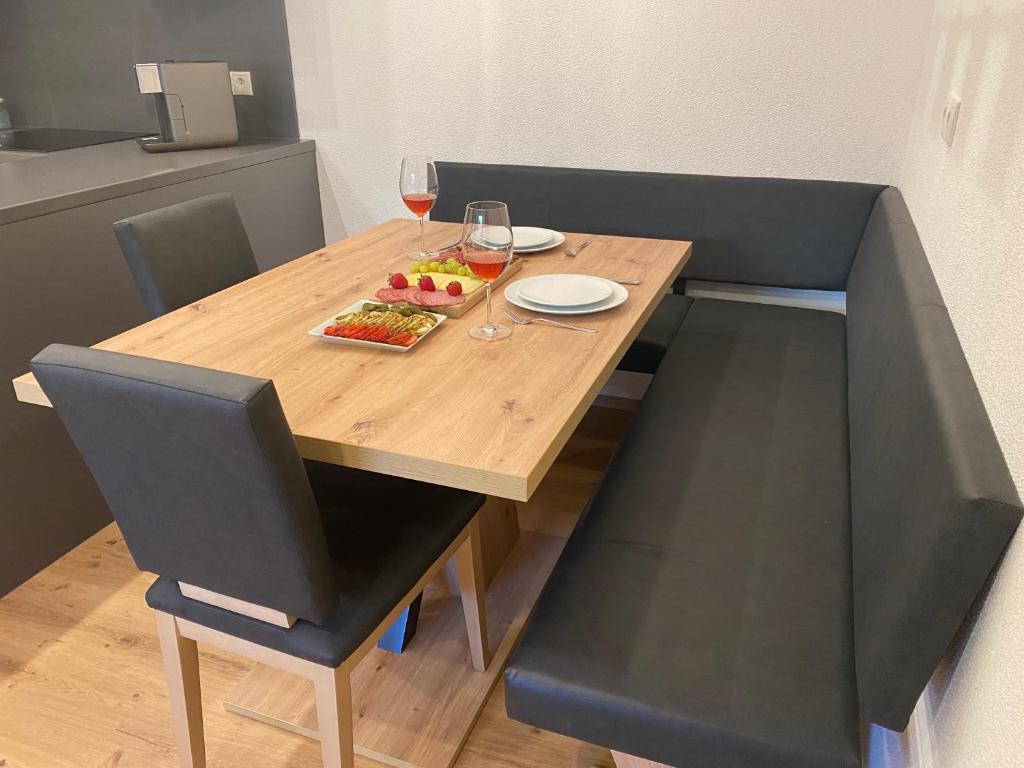 Posezení v ubytování Leonies Appartement