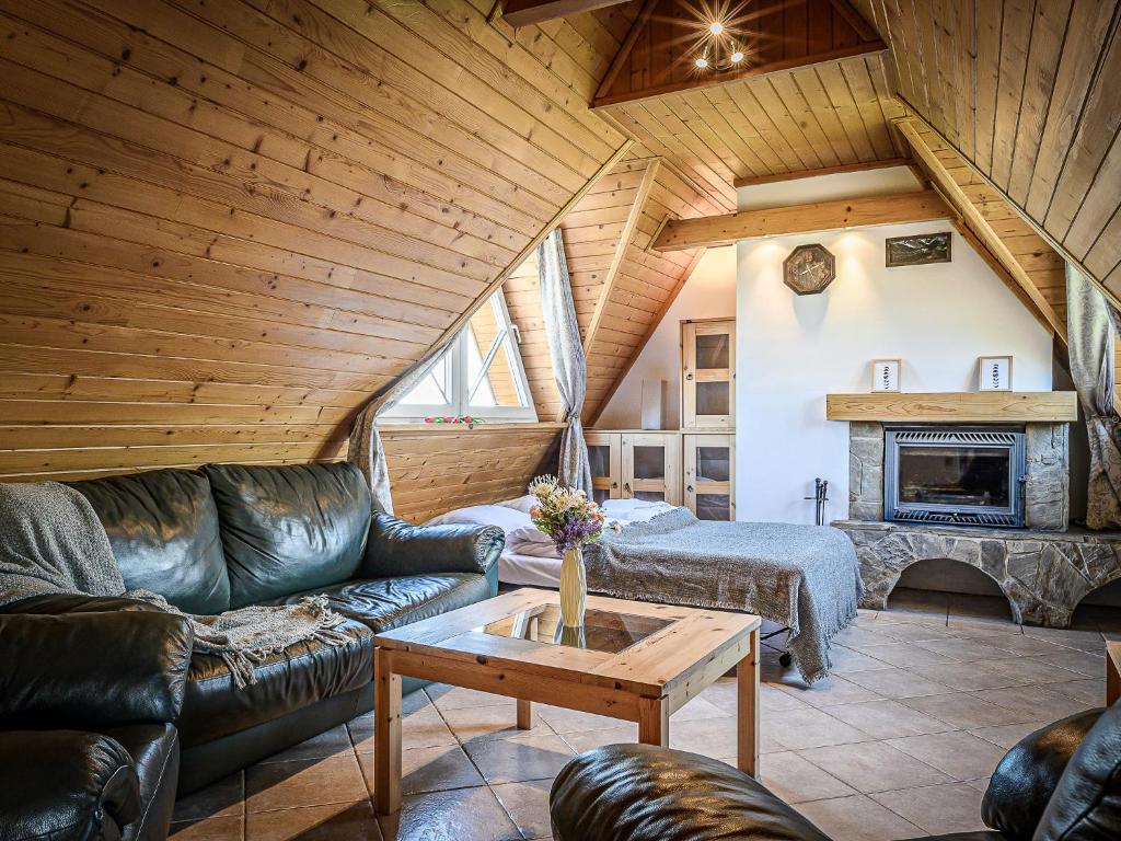 Posedenie v ubytovaní VistZakopane - Polarny Apartment