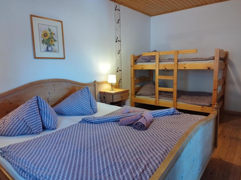 Postelja oz. postelje v sobi nastanitve Grundnerhof