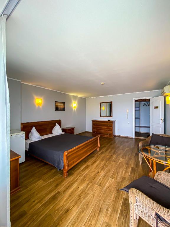 Postel nebo postele na pokoji v ubytování Hotel Palma