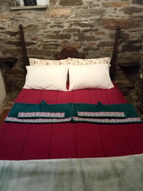 Postel nebo postele na pokoji v ubytování Monte Kechros