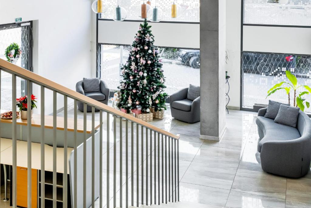 Posezení v ubytování Kora Apartments
