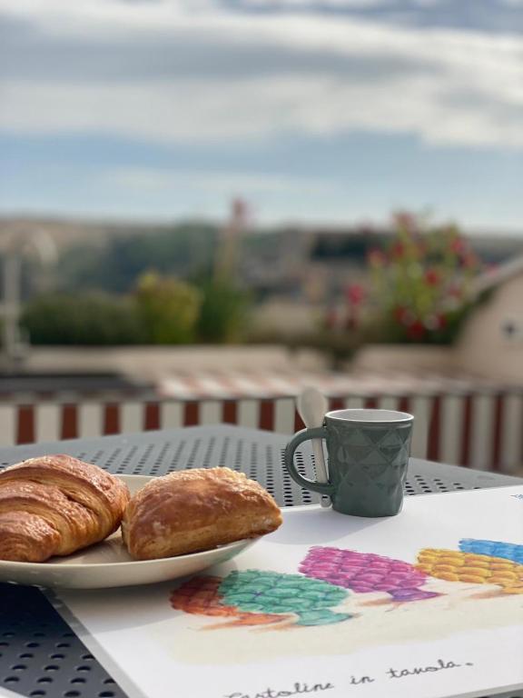 Možnosti raňajok pre hostí v ubytovaní Super Giù - Rooftop Skyline