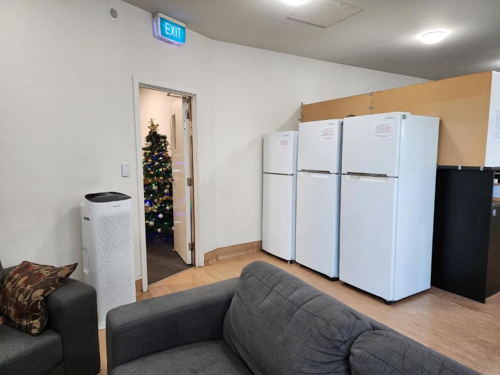 Cucina o angolo cottura di Newton Lodge Auckland