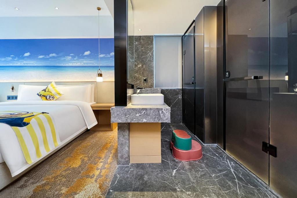 Ausotel Smart Guangzhou Zhujiang New Town - Familiekamer (2 Volwassenen + 1 Kind)